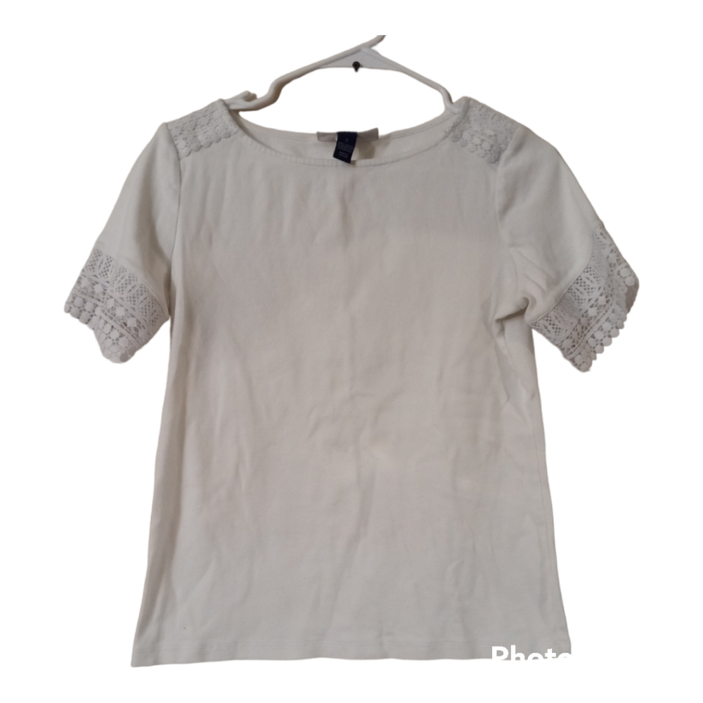 Karen Scott White Blouse sz Small